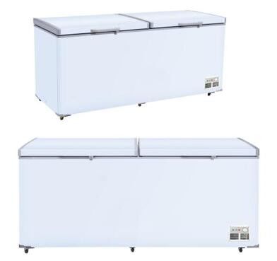 270L 354L 445L 광고용 디스플레이 체스트형 냉동고 견고한 천반