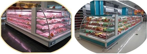파이 케이크 디저트를 위한 Grab&amp;Go 경우 케이크 진열장  반수직 멀티데크
