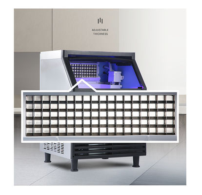 Ss316 아이스 큐브 기계 Sk-280p 상업적 작은 대용량 축냉
