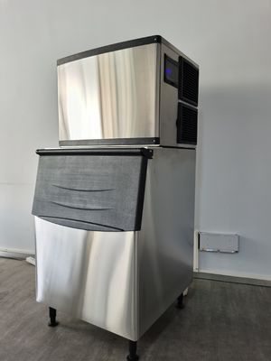 상업적 자동 큐브 아이스 제조사 UV 소독 쇠고기와 감자를 냄비에 넣고 찐요리 레스토랑  190 kg/24
