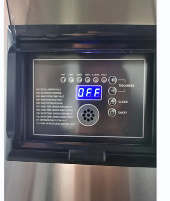 큰 작은  제빙기 상업적 우유 차 가게 UV 소독 900 kg/24 316L